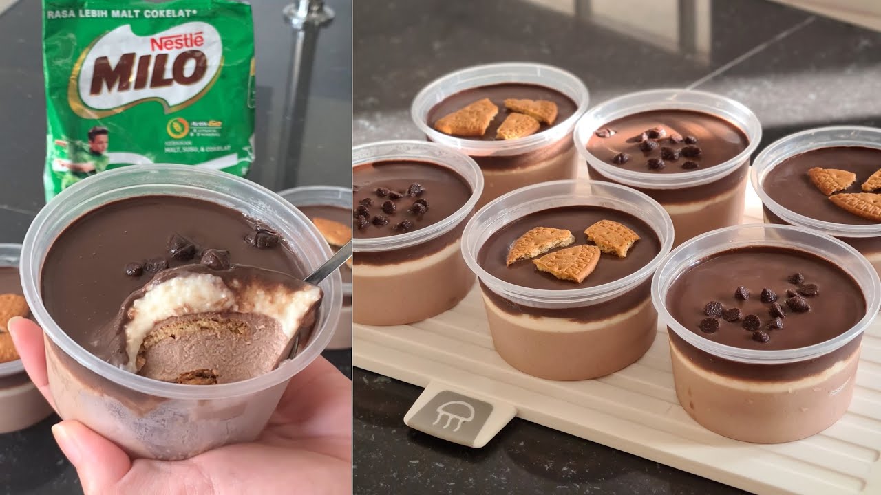 Kreasi Dessert Milo Coklat Tanpa Oven: Praktis, Lezat, dan Disukai Semua Usia